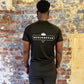 Black embossed sports tee