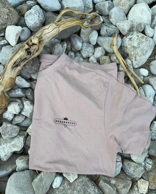 Blank Oversized Tee Rose